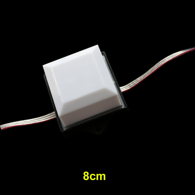 DC24V Diameter 5/8/10cm 5050SMD UCS1903/DMX512 Square Pixel Module Full-color Outside-control Running Horse Lamp Water Gradient Chase Door Head Outdoor Waterproof IP67 Programmable Digital LED Square Point Light Pixel Light-10 lights for sale DC24V Diameter 5/8/10cm 5050SMD UCS1903/DMX512 Square Pixel Module Full-color Outside-control Running Horse Lamp Water Gradient Chase Door Head Outdoor Waterproof IP67 Programmable Digital LED Square Point Light Pixel Light-10 lights for sale